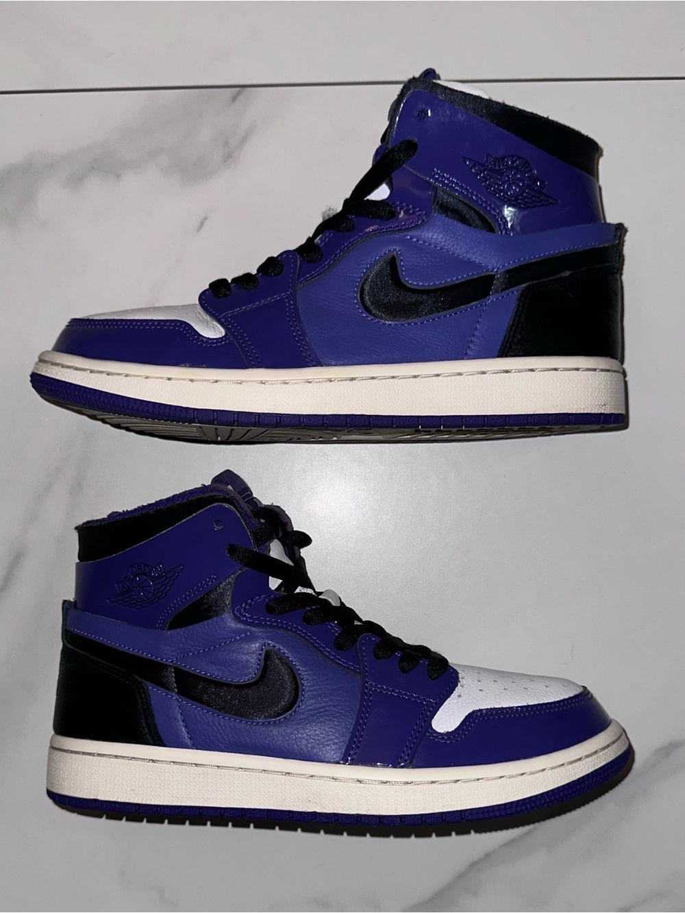 2022 Wmns Air Jordan 1 Zoom Comfort Court Purple Patent Size 7.5